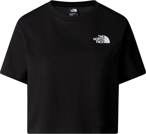 T-shirt The North Face z wełny z okrągłym dekoltem z krótkim rękawem