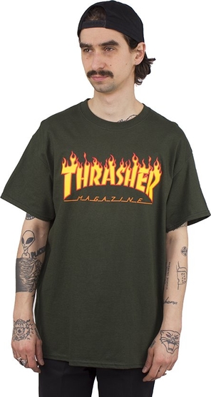 T-shirt Thrasher z krótkim rękawem
