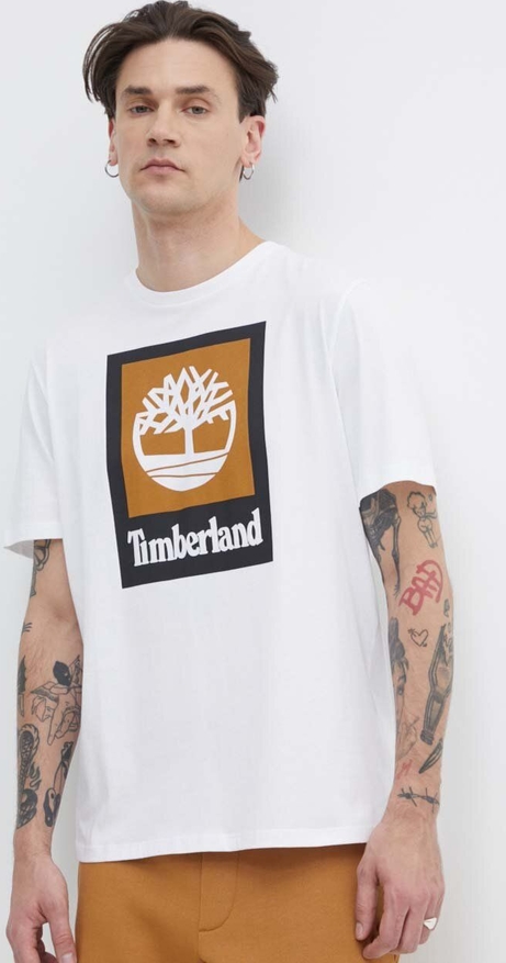 T-shirt Timberland z krótkim rękawem