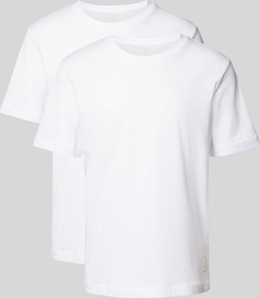 T-shirt Tom Tailor z krótkim rękawem z bawełny w stylu casual
