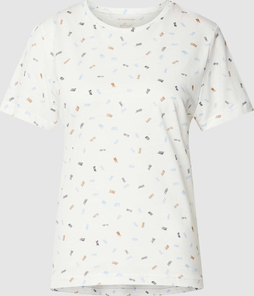 T-shirt Tom Tailor z krótkim rękawem z okrągłym dekoltem