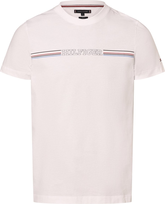 T-shirt Tommy Hilfiger w młodzieżowym stylu z dżerseju z krótkim rękawem