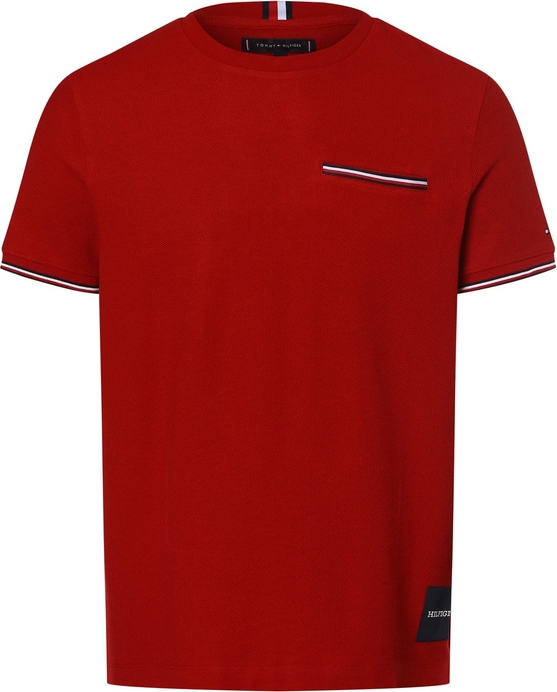 T-shirt Tommy Hilfiger w stylu klasycznym z bawełny