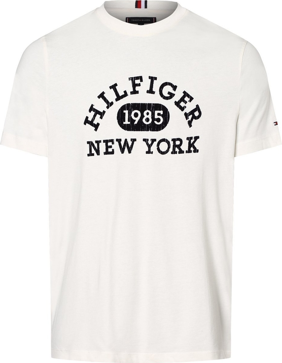 T-shirt Tommy Hilfiger z bawełny z krótkim rękawem w stylu vintage