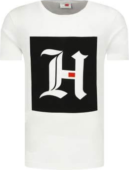 T-shirt Tommy Hilfiger z dżerseju w młodzieżowym stylu