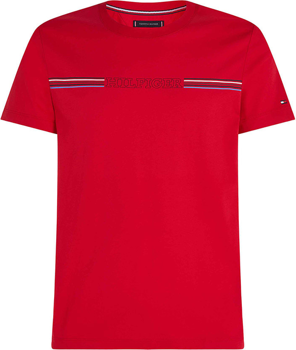 T-shirt Tommy Hilfiger z krótkim rękawem w stylu casual z bawełny