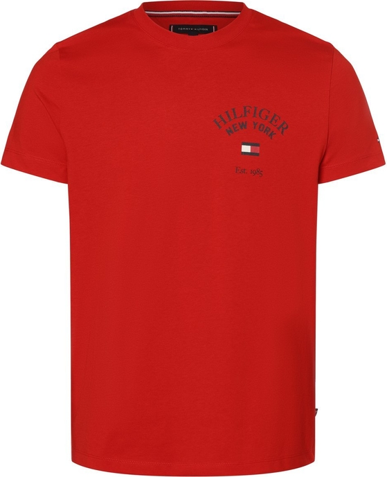 T-shirt Tommy Hilfiger z krótkim rękawem w stylu casual z nadrukiem