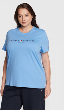 T-shirt Tommy Hilfiger z okrągłym dekoltem