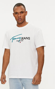 T-shirt Tommy Jeans w młodzieżowym stylu