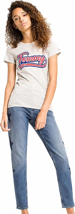T-shirt Tommy Jeans w stylu vintage z krótkim rękawem