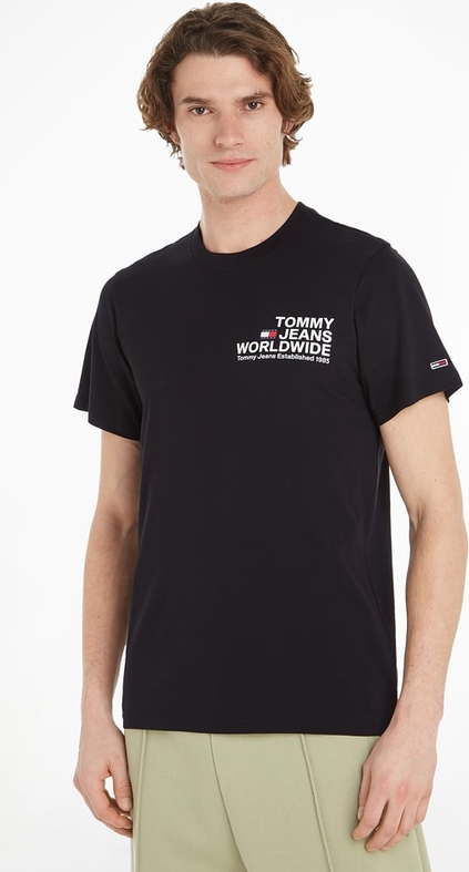 T-shirt Tommy Jeans z bawełny