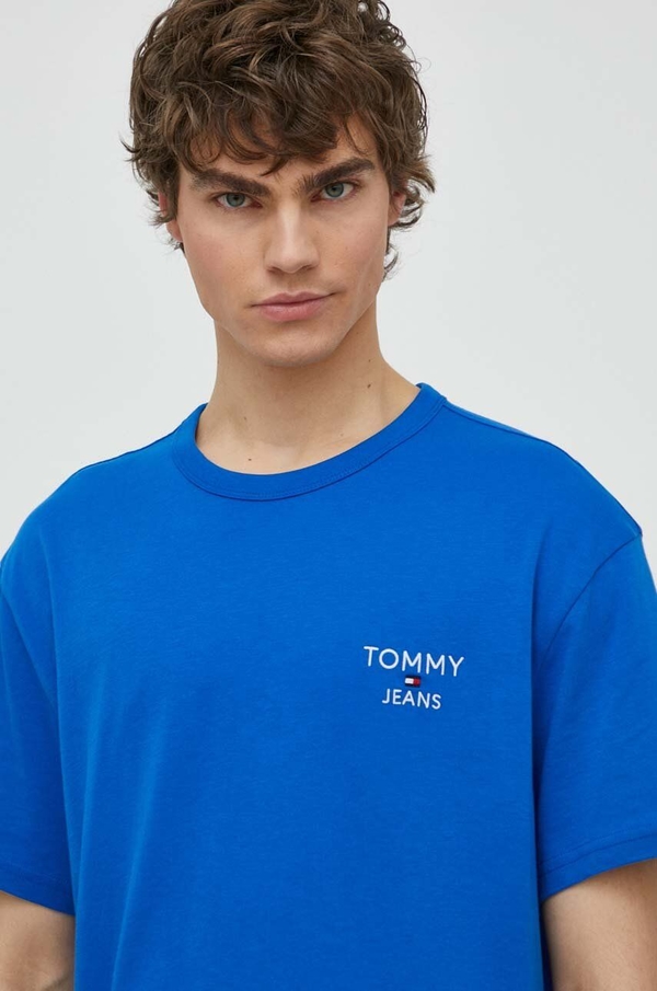 T-shirt Tommy Jeans z bawełny w stylu casual