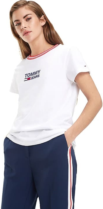 T-shirt Tommy Jeans z krótkim rękawem