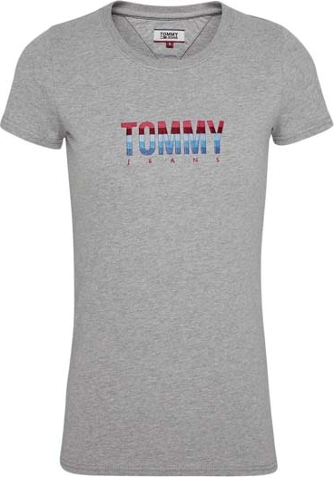 T-shirt Tommy Jeans z krótkim rękawem w młodzieżowym stylu
