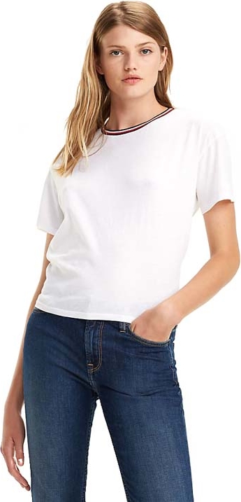 T-shirt Tommy Jeans z krótkim rękawem w stylu casual