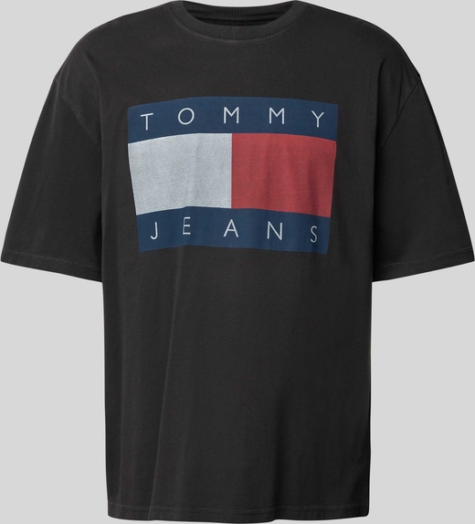 T-shirt Tommy Jeans z krótkim rękawem z nadrukiem