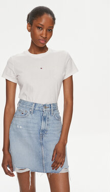 T-shirt Tommy Jeans z krótkim rękawem z okrągłym dekoltem w stylu casual