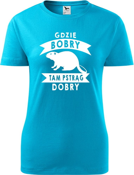 T-shirt TopKoszulki.pl z krótkim rękawem