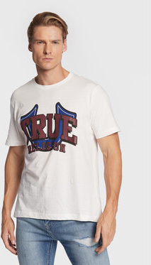 T-shirt True Religion z krótkim rękawem w młodzieżowym stylu