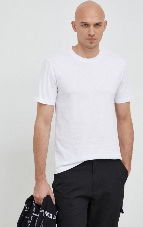 T-shirt Trussardi z krótkim rękawem w stylu casual