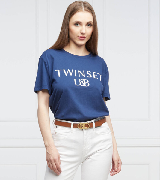 T-shirt Twinset z bawełny
