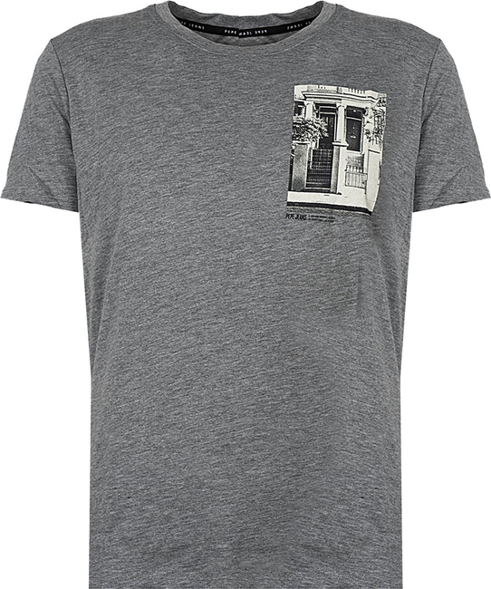 T-shirt ubierzsie.com z krótkim rękawem w młodzieżowym stylu z tkaniny