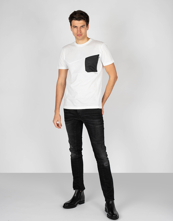 T-shirt ubierzsie.com z krótkim rękawem w stylu casual z bawełny