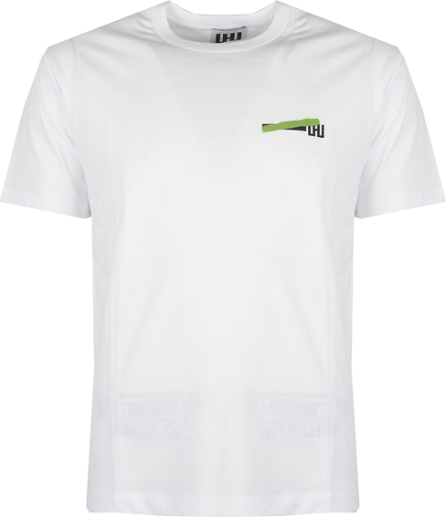 T-shirt ubierzsie.com z krótkim rękawem z tkaniny w stylu casual