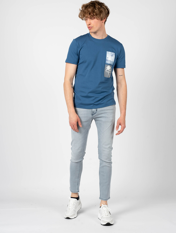 T-shirt ubierzsie.com z nadrukiem z krótkim rękawem