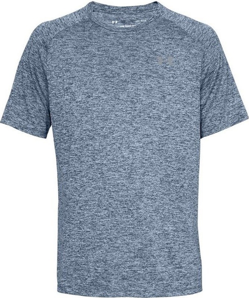 T-shirt Under Armour w sportowym stylu z tkaniny z krótkim rękawem