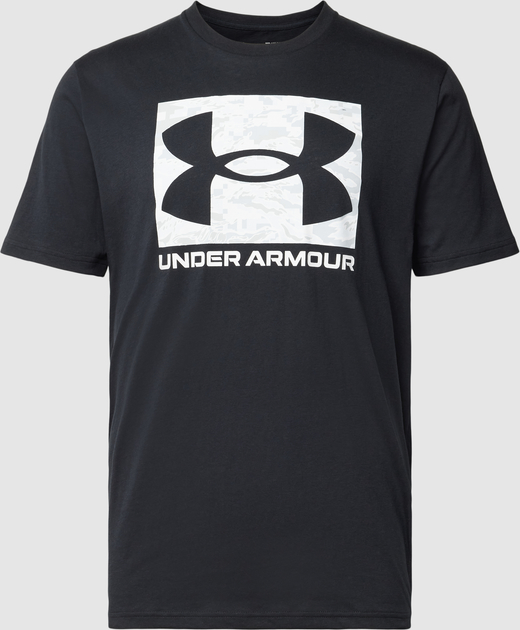 T-shirt Under Armour z bawełny z nadrukiem