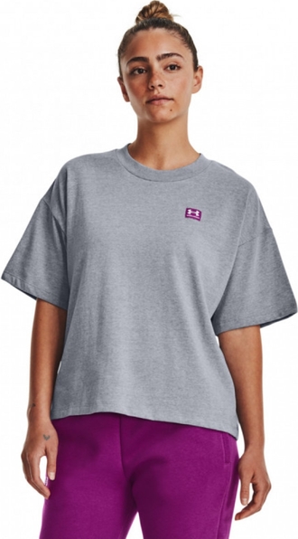 T-shirt Under Armour z bawełny z okrągłym dekoltem w sportowym stylu