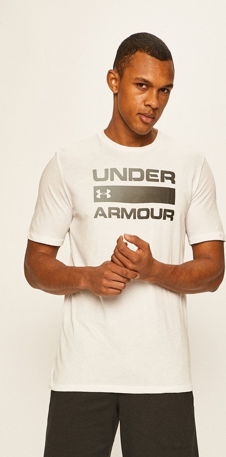 T-shirt Under Armour z krótkim rękawem z dzianiny