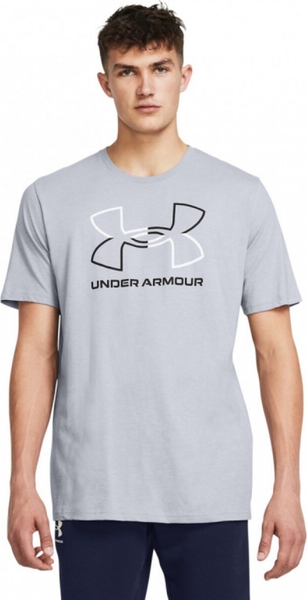 T-shirt Under Armour z nadrukiem w młodzieżowym stylu z bawełny