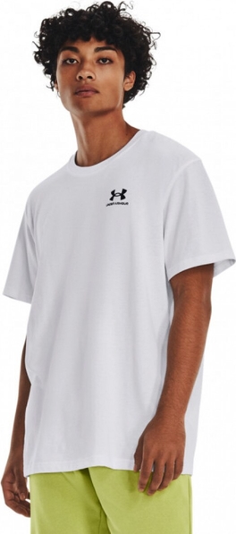 T-shirt Under Armour z nadrukiem z krótkim rękawem w sportowym stylu