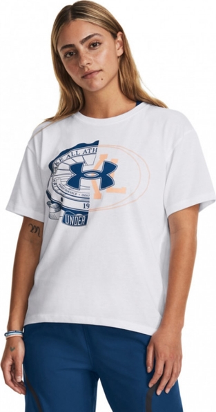 T-shirt Under Armour z okrągłym dekoltem z dzianiny w sportowym stylu
