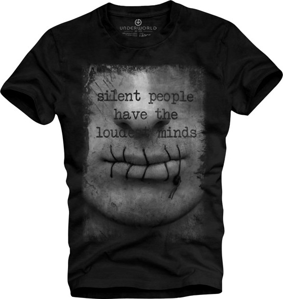 T-shirt Underworld z krótkim rękawem z bawełny