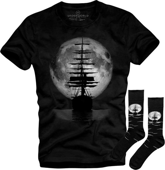 T-shirt Underworld z nadrukiem