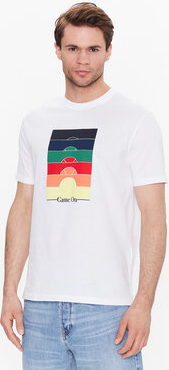 T-shirt United Colors Of Benetton w młodzieżowym stylu z nadrukiem z krótkim rękawem
