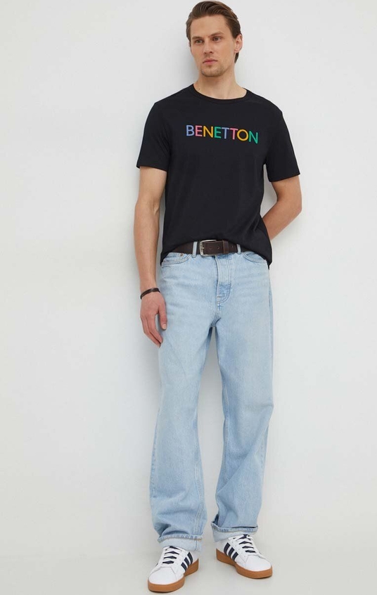 T-shirt United Colors Of Benetton z bawełny