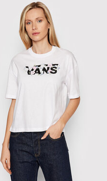 T-shirt Vans z krótkim rękawem z okrągłym dekoltem