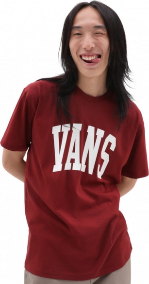 T-shirt Vans z nadrukiem w młodzieżowym stylu