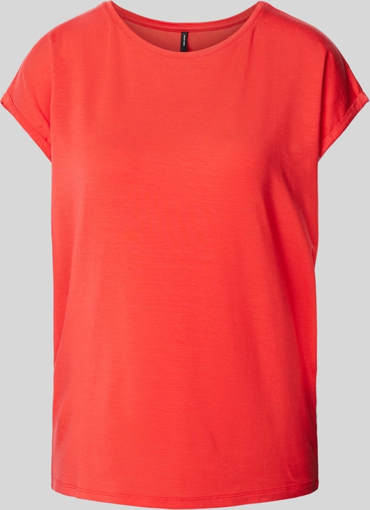 T-shirt Vero Moda z krótkim rękawem w stylu casual z okrągłym dekoltem