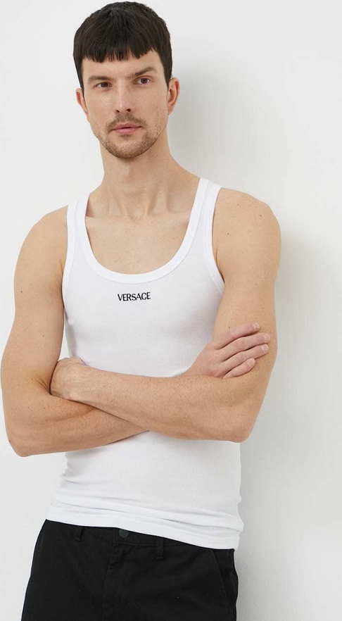 T-shirt Versace w stylu casual z krótkim rękawem
