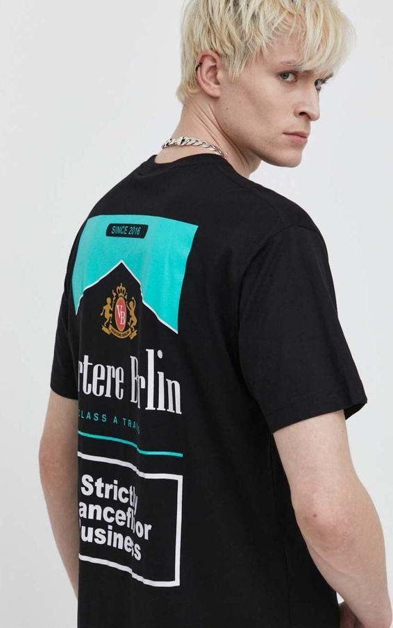 T-shirt Vertere Berlin z nadrukiem z krótkim rękawem
