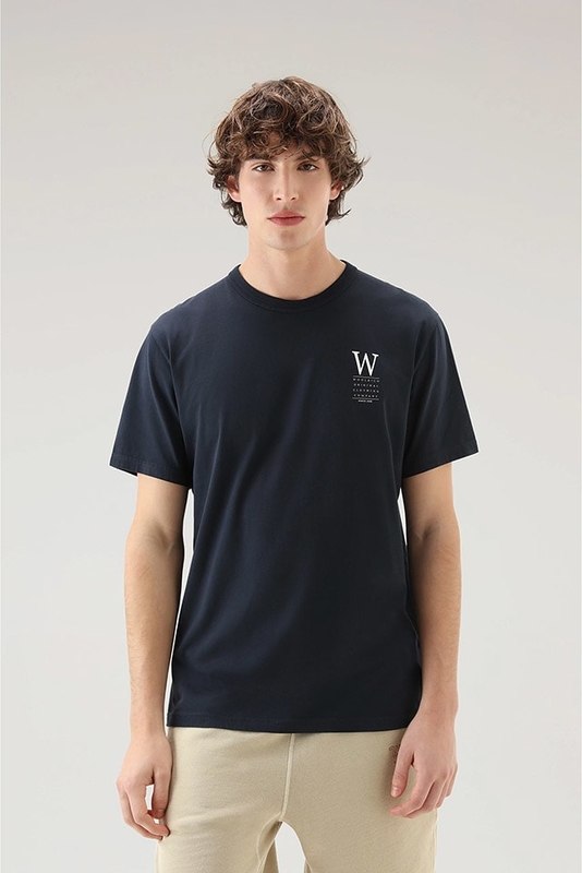 T-shirt Woolrich z bawełny