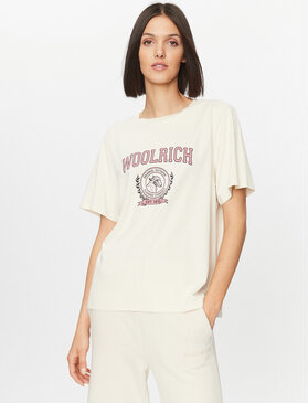 T-shirt Woolrich z krótkim rękawem