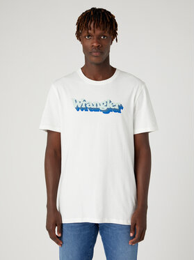 T-shirt Wrangler w młodzieżowym stylu