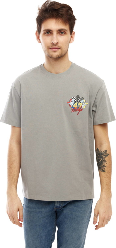 T-shirt Wrangler w stylu casual z krótkim rękawem