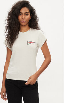 T-shirt Wrangler z krótkim rękawem z okrągłym dekoltem w stylu casual